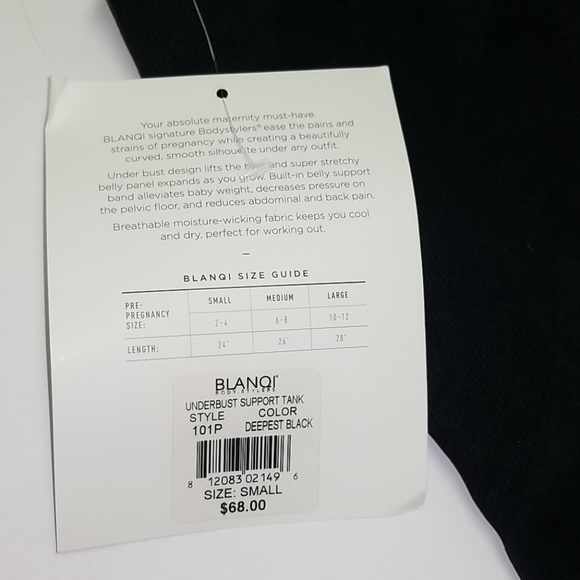BLANQI Everyday™ Maternity Underbust Belly Support Black - Picture 5 of 10